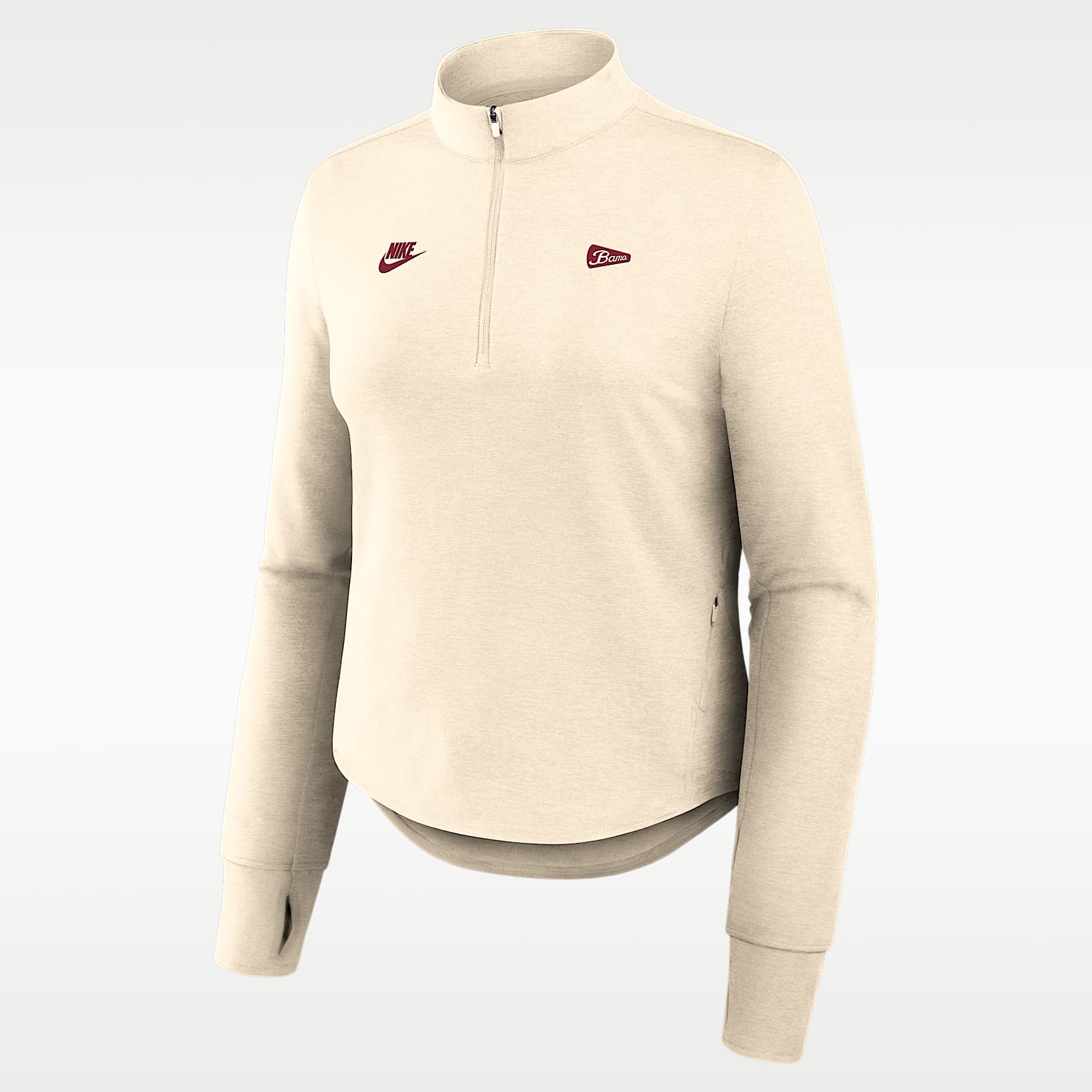 Alabama Legacy Women's Nike Dri-FIT College Half-Zip Top. Nike.com